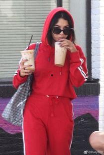 明星网红喝咖啡图片,明星们的时尚饮品瞬间