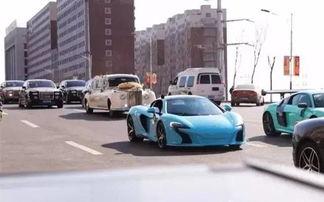 明星网红婚礼车队,网红明星豪华婚礼车队大揭秘